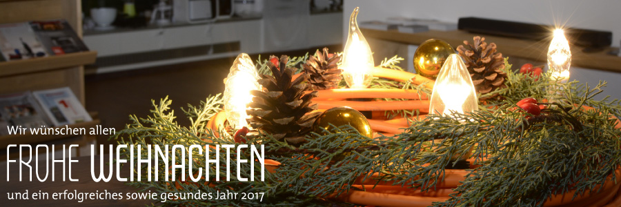 Frohe Weihnachten 2016